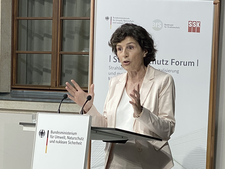 BfS-Präsidentin Inge Paulini bei der Veranstaltung Strahlenschutz Forum