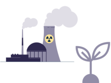 Kernkraftwerk und Umwelt (Symbolbild)